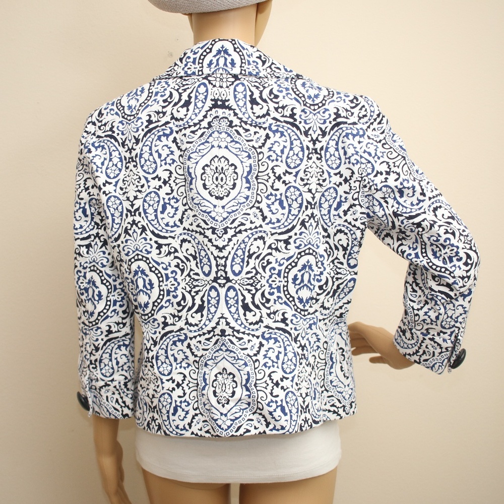 Josephine Essentials Paisley Print Jacket S - Picture 3 of 8